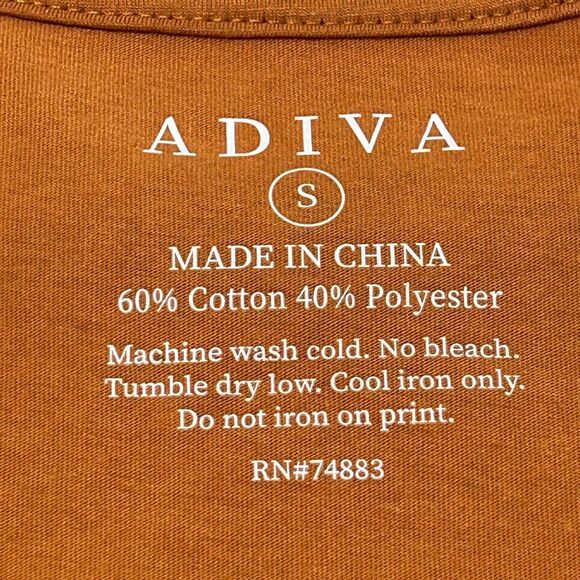 NEW Women's Size Small "Hello Pumpkin" Adiva Thanksgiving Shirt Copper Plaid - Picture 5 of 7